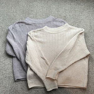 TWO Universal Thread Sweaters // Size M